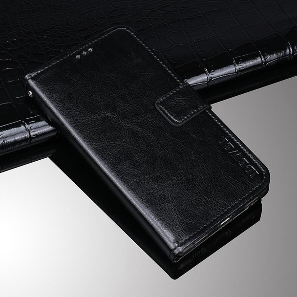 idewei Crazy Horse Texture Horizontal Flip Leather Case with Holder & Card Slots & Wallet - OPPO Realme GT Master(Black)