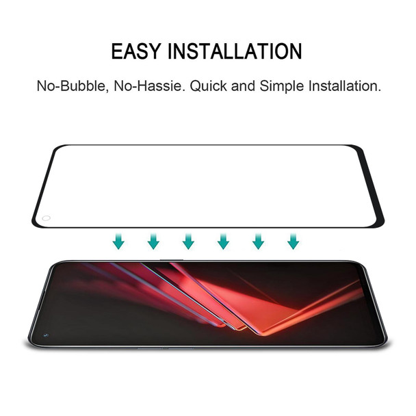 OPPO K9 25 PCS Full Glue Full Screen Tempered Glass Film