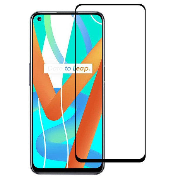 OPPO Realme V13 5G Full Glue Full Cover Screen Protector Tempered Glass Film