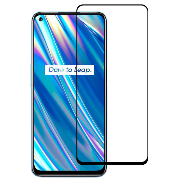 OPPO Realme Q3 5G / Q3i 5G Full Glue Full Cover Screen Protector Tempered Glass Film