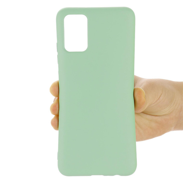 OPPO Realme 8 / 8 Pro Pure Color Liquid Silicone Shockproof Full Coverage Case(Green)