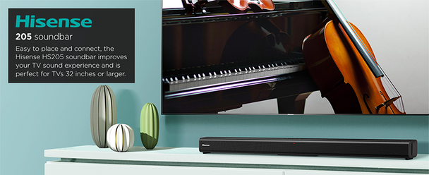 Hisense 60Watt 2.0 Channel SoundBar - Bluetooth