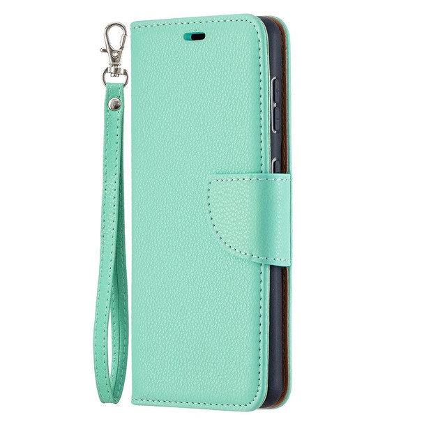 Samsung Galaxy S21 5G Litchi Texture Pure Color Horizontal Flip Leather Case with Holder & Card Slots & Wallet & Lanyard(Green)