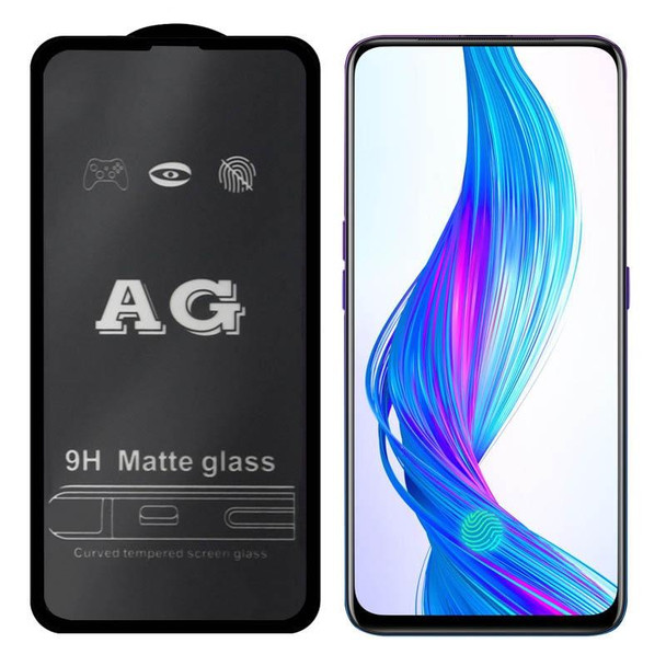25 PCS AG Matte Frosted Full Cover Tempered Glass - OPPO A83