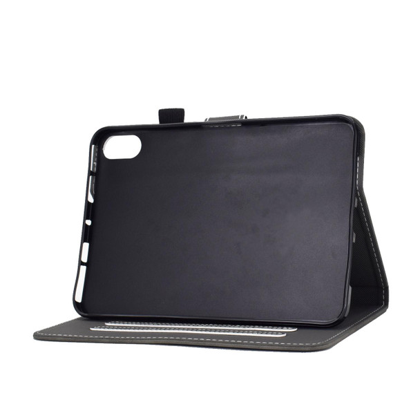 Lenovo Legion Y700 Cowhide Texture Smart Leather Tablet Case(Grey)
