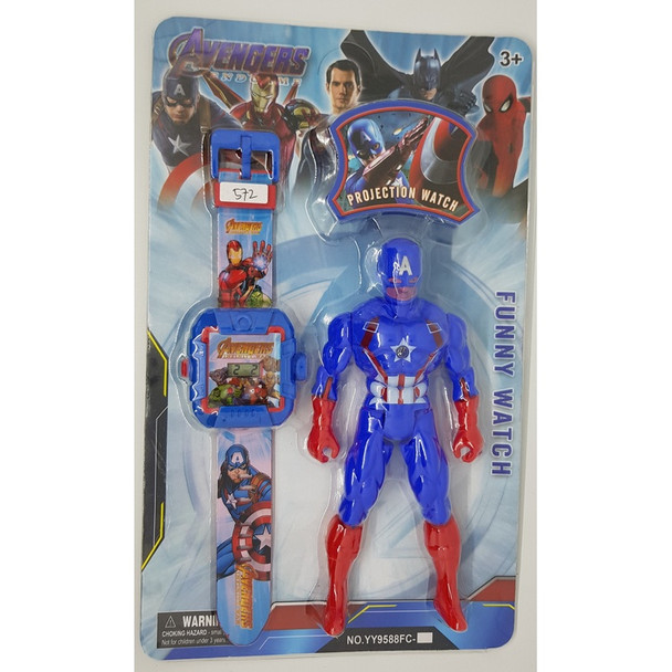 Superhero Toy and Watch Set