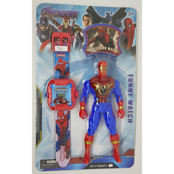 Superhero Toy and Watch Set