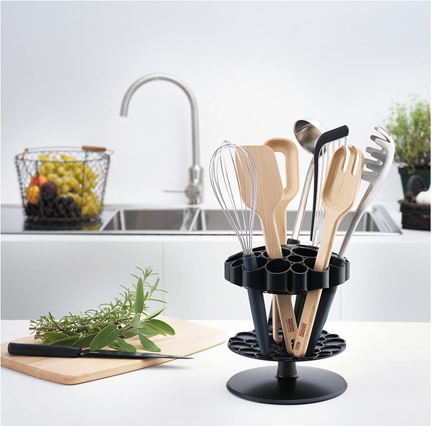 Spinning Utensil Organizer