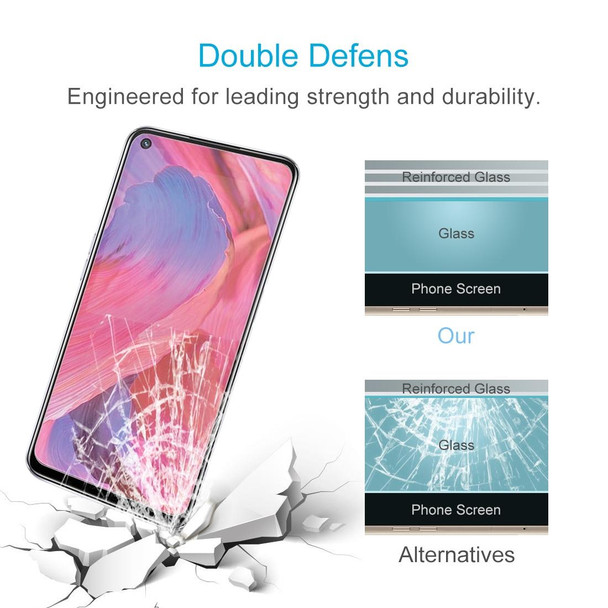 OPPO A74 5G / A74 4G 50 PCS 0.26mm 9H 2.5D Tempered Glass Film