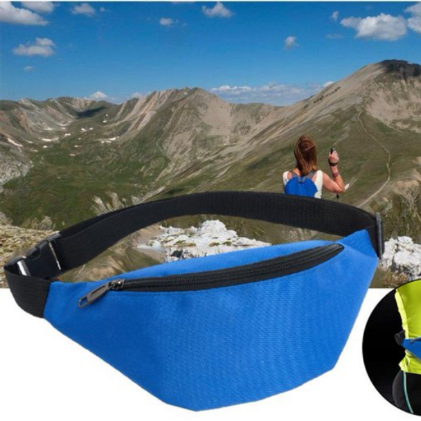 Sports Waist Fanny Pack - Lightweight & Secure for Outdoor Activities