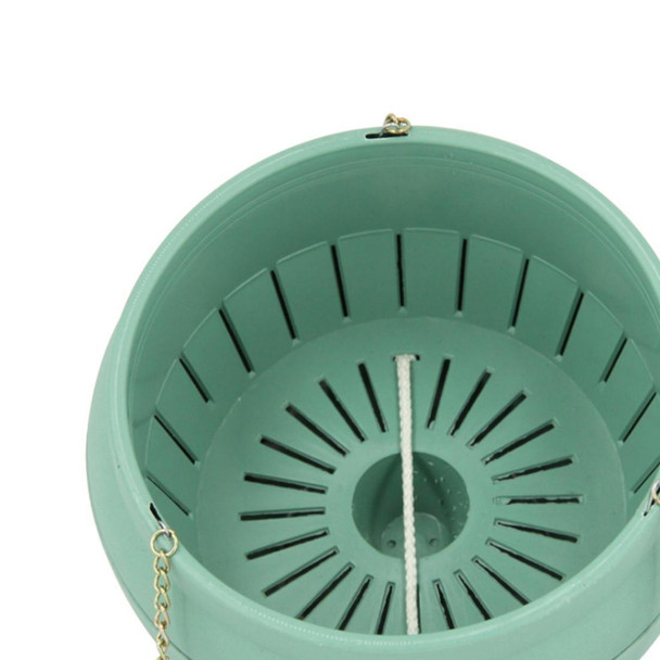 Hanging Plastic Flower Pots Hanging Pots Flower Pot With Hanging Chain,Small Size:20*13.6cm ,Random Color Delivery