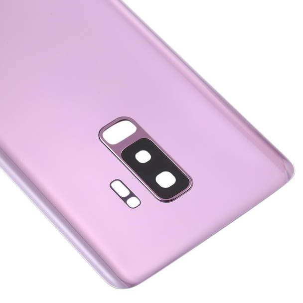 Battery Back Cover with Camera Lens for Galaxy S9+(Purple)