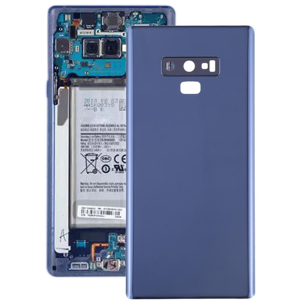 Battery Back Cover with Camera Lens for Galaxy Note9(Blue)