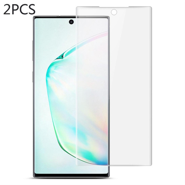 Galaxy Note 10+ 2 PCS IMAK 0.15mm Curved Full Screen Protector Hydrogel Film Front Protector