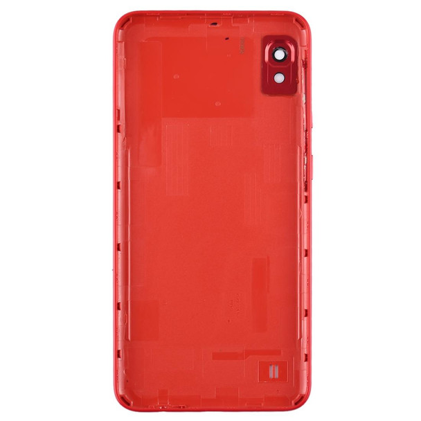 Battery Back Cover with Camera Lens & Side Keys for Galaxy A10 SM-A105F/DS, SM-A105G/DS(Red)