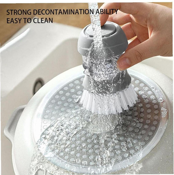 Soap Dispensing Palm Brush