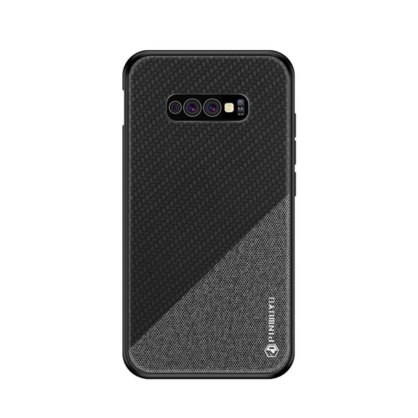 PINWUYO Honors Series Shockproof PC + TPU Protective Case for Galaxy S10e(Black)