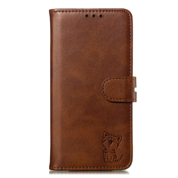 Leather Protective Case - Galaxy S10(Brown)