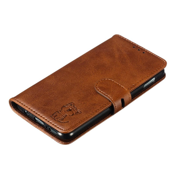 Leather Protective Case - Galaxy S10e(Brown)