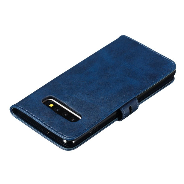 Leather Protective Case - Galaxy S10 Plus(Blue)
