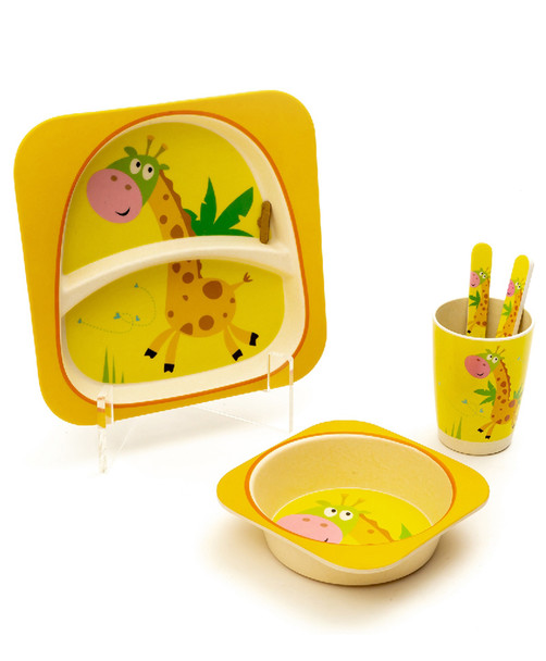 Children's Bamboo Dining Set