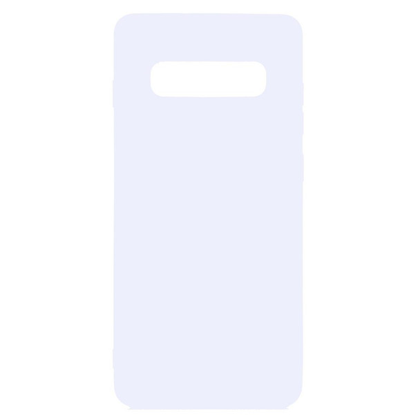 Candy Color TPU Case for Samsung Galaxy S10(White)