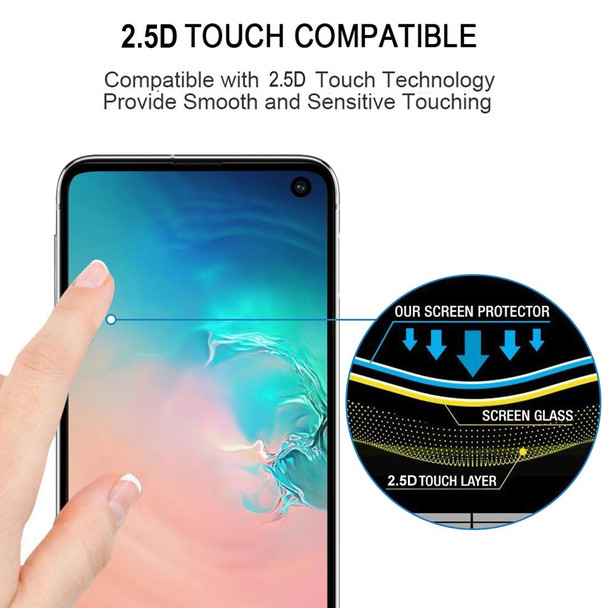 9H 2.5D Premium Curved Screen Crystal Tempered Glass Film for Galaxy S10 E