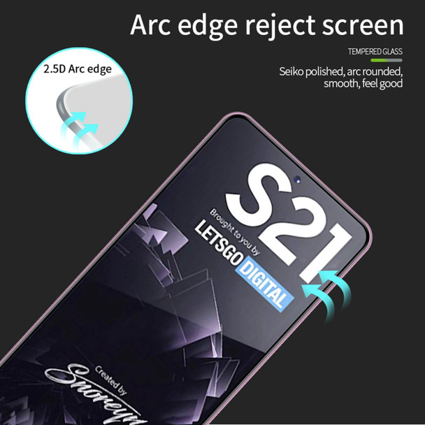 Samsung Galaxy S21 5G MOFI 9H 2.5D Full Screen Tempered Glass Film(Black)