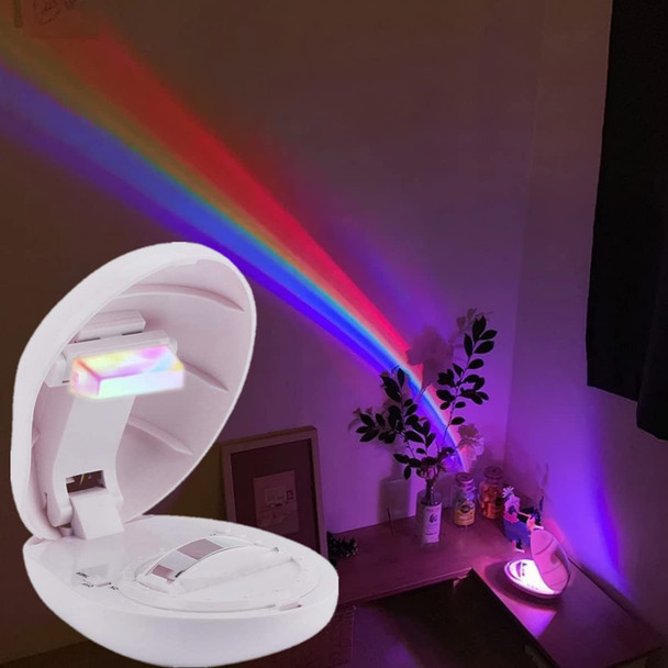 LED Rainbow Projection Light