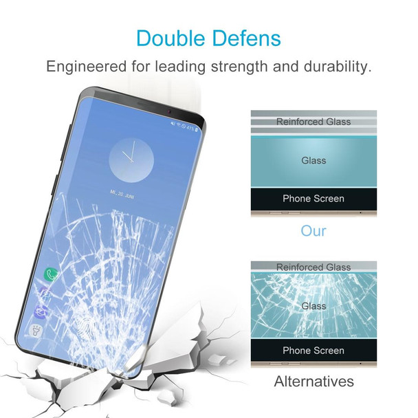 0.26mm 9H 2.5D Explosion-proof Tempered Glass Film for Galaxy S10+,Screen Fingerprint Unlocking is Not Supported