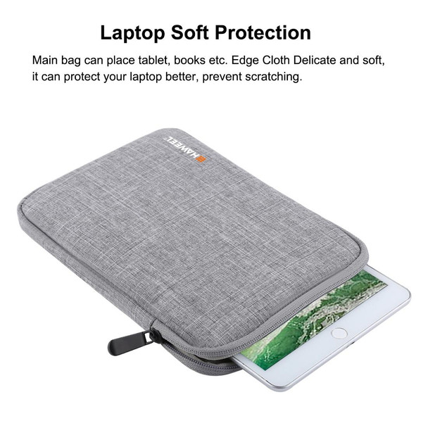 HAWEEL 7.9 inch Sleeve Case Zipper Briefcase Carrying Bag, - iPad mini 4 / iPad mini 3 / iPad mini 2 / iPad mini, Galaxy, Lenovo, Sony, Xiaomi, Huawei 7.9 inch Tablets(Grey)
