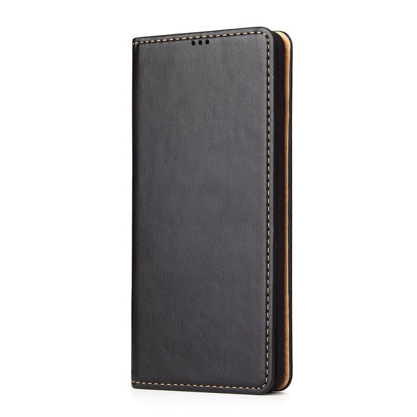 Horizontal Flip PU Leather Case for Galaxy S10+, with Holder & Card Slot & Wallet(Black)