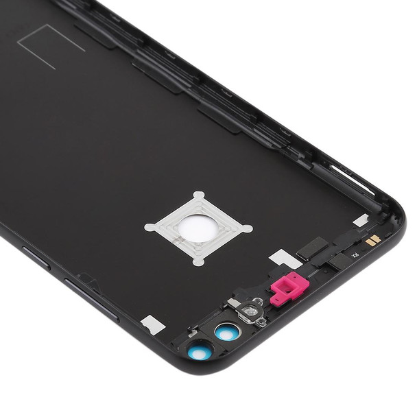 Back Cover with Side Keys for Huawei Honor Play 7C(Black)