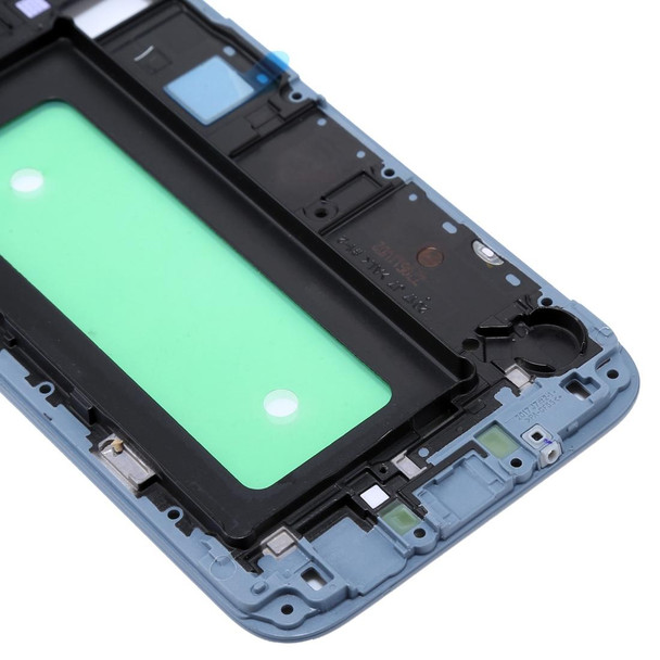 Galaxy J730 Front Housing LCD Frame Bezel Plate(Blue)