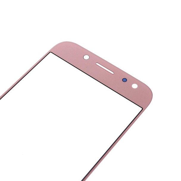 Front Screen Outer Glass Lens for Galaxy J5 (2017) / J530(Rose Gold)