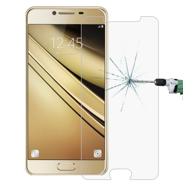 Galaxy C5 / C500 0.26mm 9H Surface Hardness 2.5D Explosion-proof Tempered Glass Screen Film