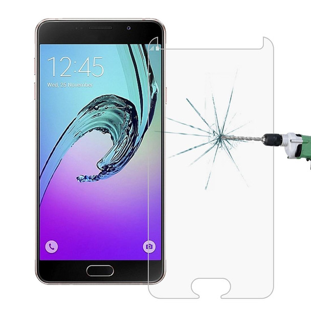 2 PCS - Galaxy A3 (2017) / A320 0.26mm 9H Surface Hardness 2.5D Explosion-proof Tempered Glass Screen Film