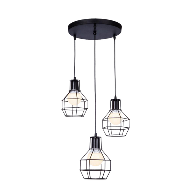 Nu Home - Industrial Iron Cage Light