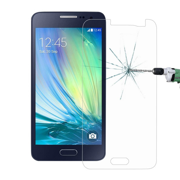 10 PCS for Galaxy A3 / A300 0.26mm 9H Surface Hardness 2.5D Explosion-proof Tempered Glass Screen Film