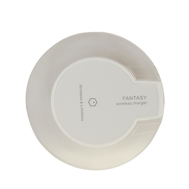 FANTASY Wireless Charger & Wireless Charging Receiver, - Galaxy Note Edge / N915V / N915P / N915T / N915A(White)