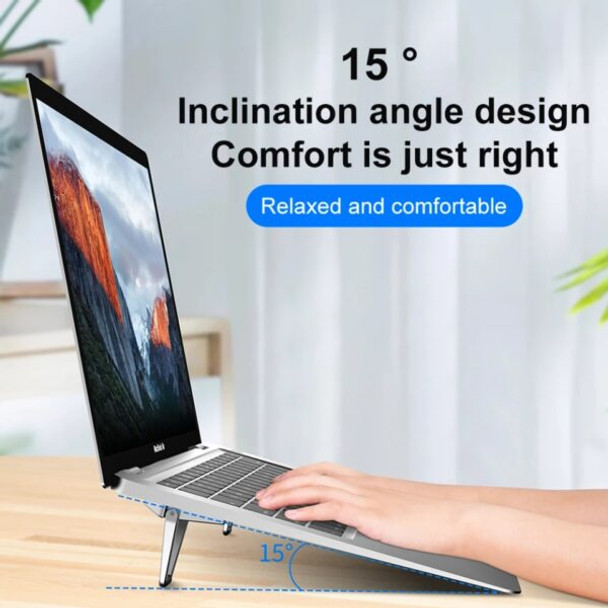 2 Piece Portable Mini Laptop Bracket Stand