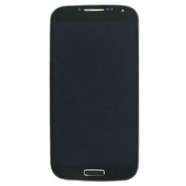 Original LCD Display + Touch Panel with Frame for Galaxy S4 / i9500(Black)