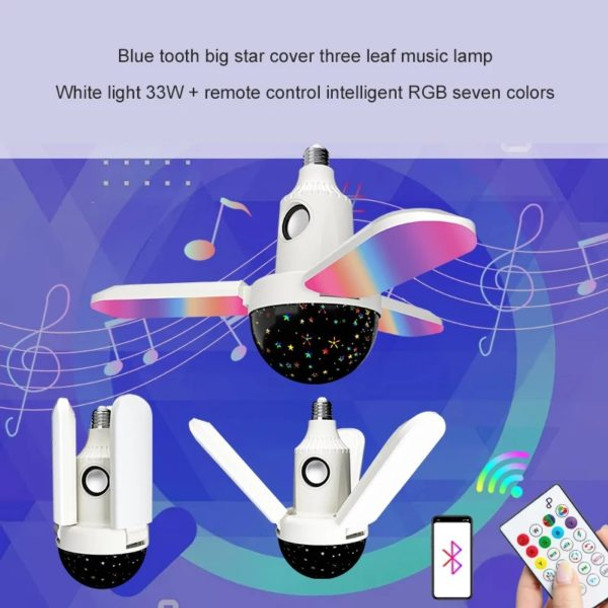 RGB LED Bluetooth Music Projection Bulb