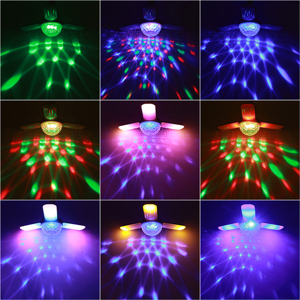 RGB LED Bluetooth Music Projection Bulb