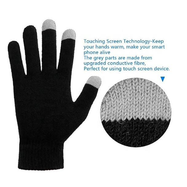 Dot Gloves of Touch Screen, - iPhone, Galaxy, Huawei, Xiaomi, HTC, Sony, LG and other Touch Screen Devices(Pink)