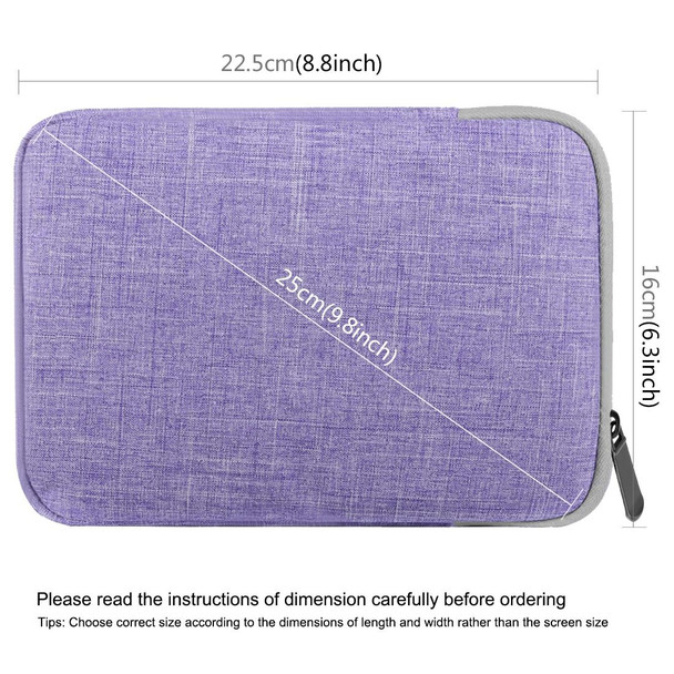 HAWEEL 7.9 inch Sleeve Case Zipper Briefcase Carrying Bag, - iPad mini 4 / iPad mini 3 / iPad mini 2 / iPad mini, Galaxy, Lenovo, Sony, Xiaomi, Huawei 7.9 inch Tablets(Purple)