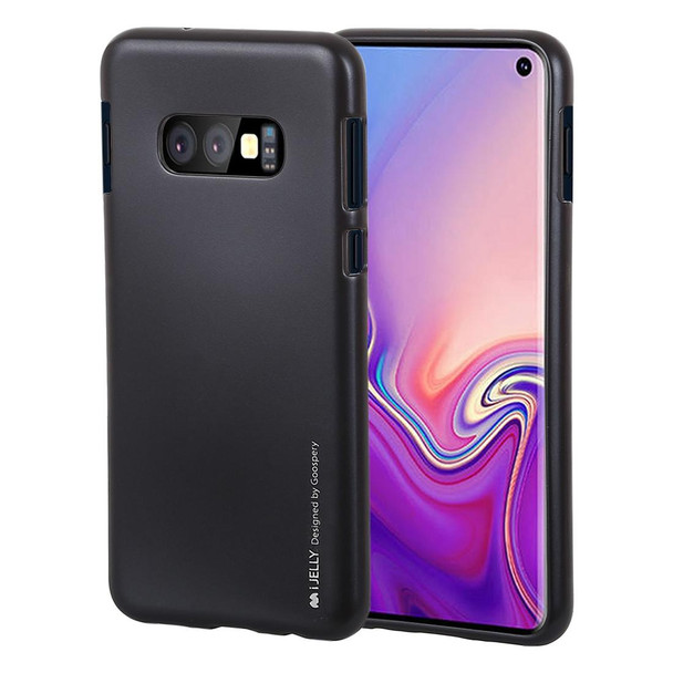 GOOSPERY I JELLY METAL TPU Case for Galaxy S10e(Black)