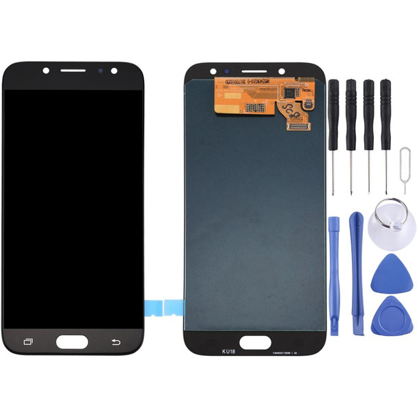 LCD Screen and Digitizer Full Assembly for Galaxy J7 (2017) / J7 Pro, J730F/DS, J730FM/DS(Black)