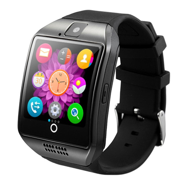 Q18 1.54 inch TFT Screen MTK6260A 360MHz Bluetooth 3.0 Smart Watch Phone, 128M + 64M Memory(Black)