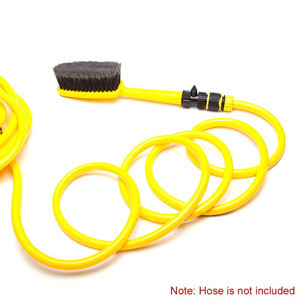 Car Cleaning Brush with Hose Adapter